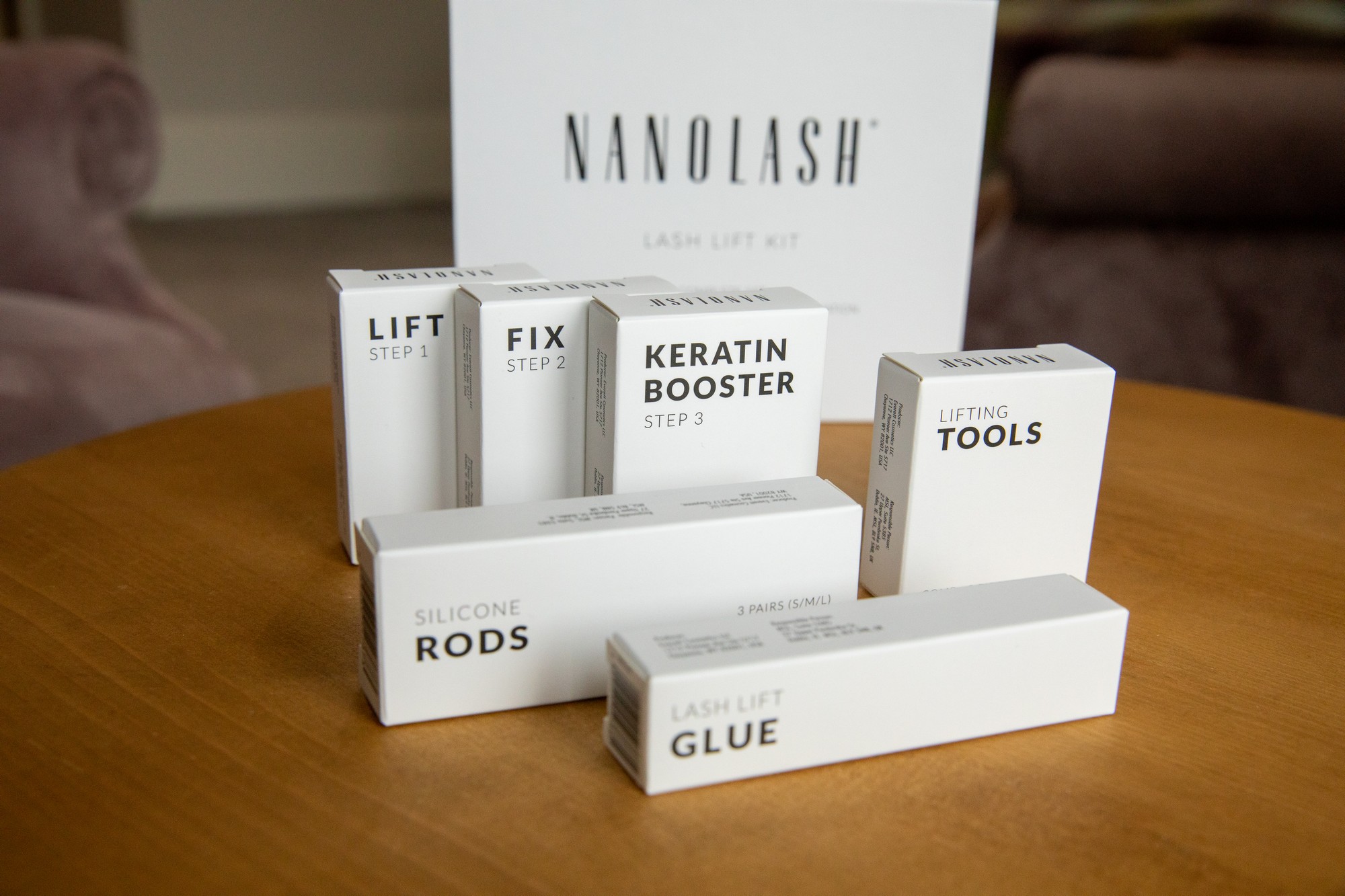 súpravu Nanolash Lash Lift Kit